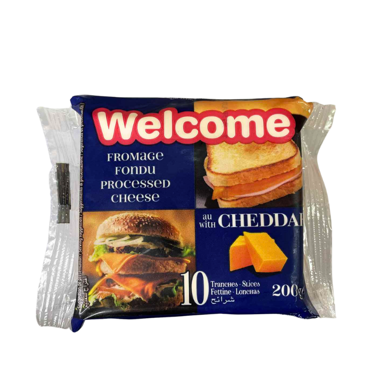 Welcome - Cheddar 10 tranches - 200g