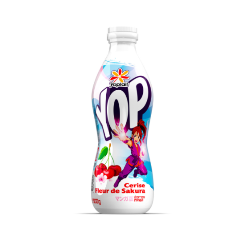 Yoplait - YOP Yaourt à boire Sakura/Cerise - 50cl