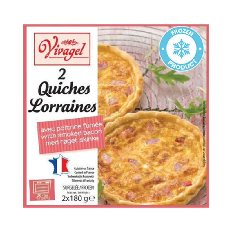 Vivagel - Quiche lorraine - 2x180g