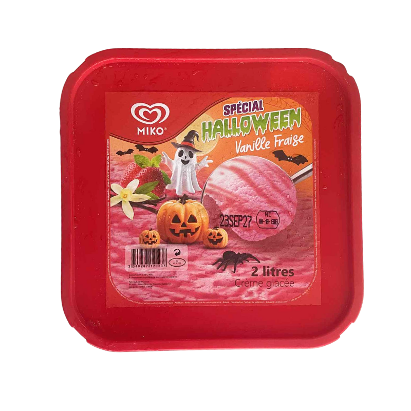 Miko - Glace Vanille Fraise - 2L