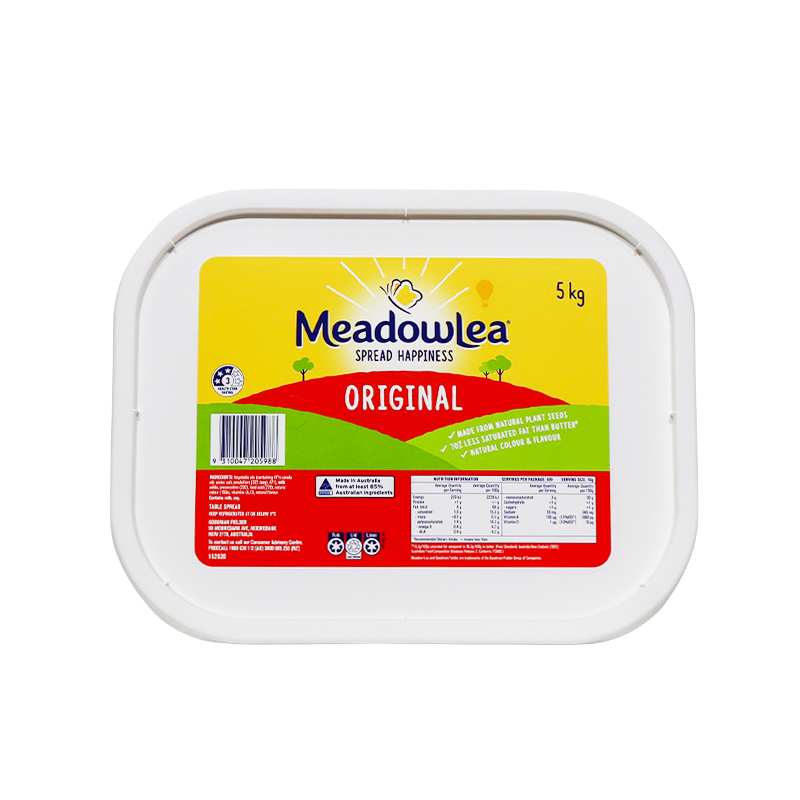 Meadowlea - Margarine Original - 5kg