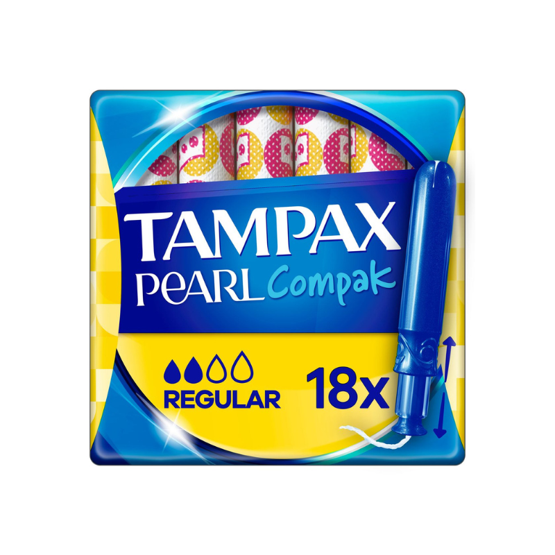 Tampax - Pearl Compak - Regular - x18