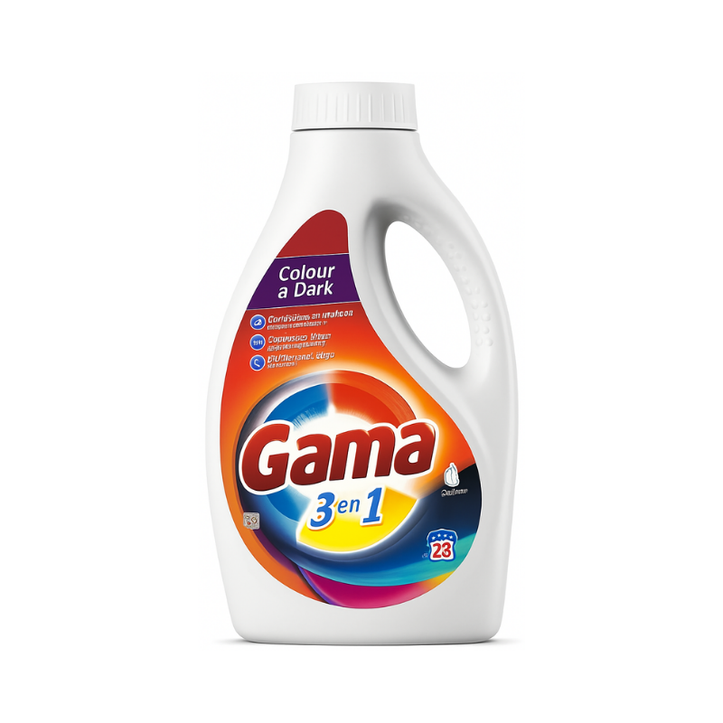 GAMA - Lessive Liquide - Color & Dark - 22D