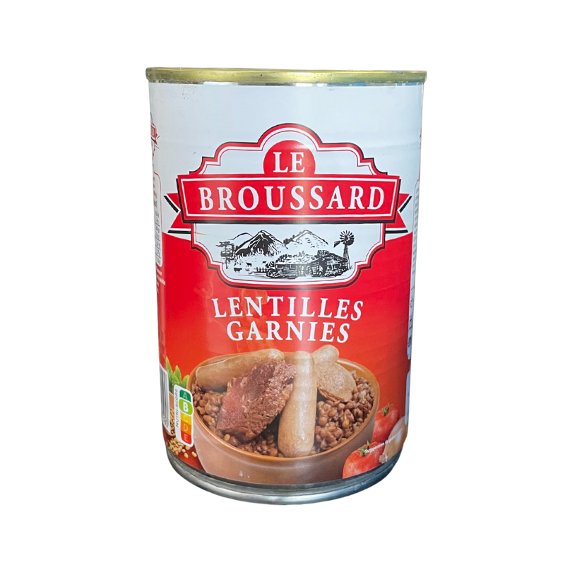 Broussard - Lentilles Garnies - 420g