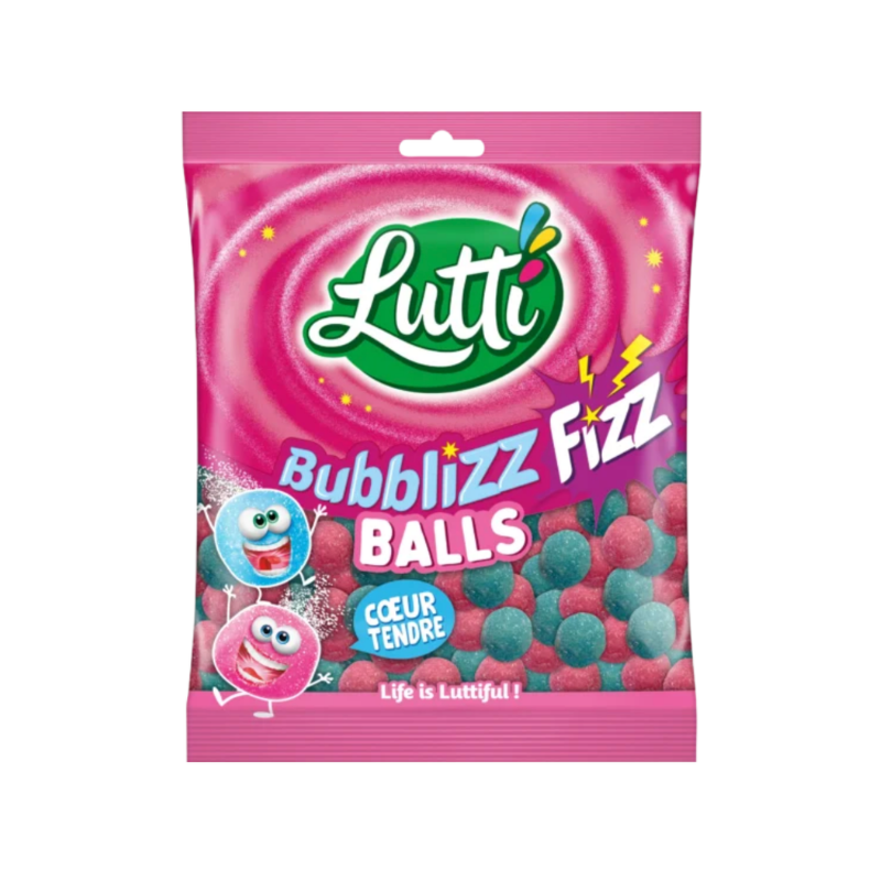 Lutti - Bonbon Bubblizz Balls - 100g