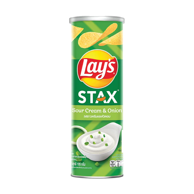 Lay's - Stax Sour Cream & Onion - 100g