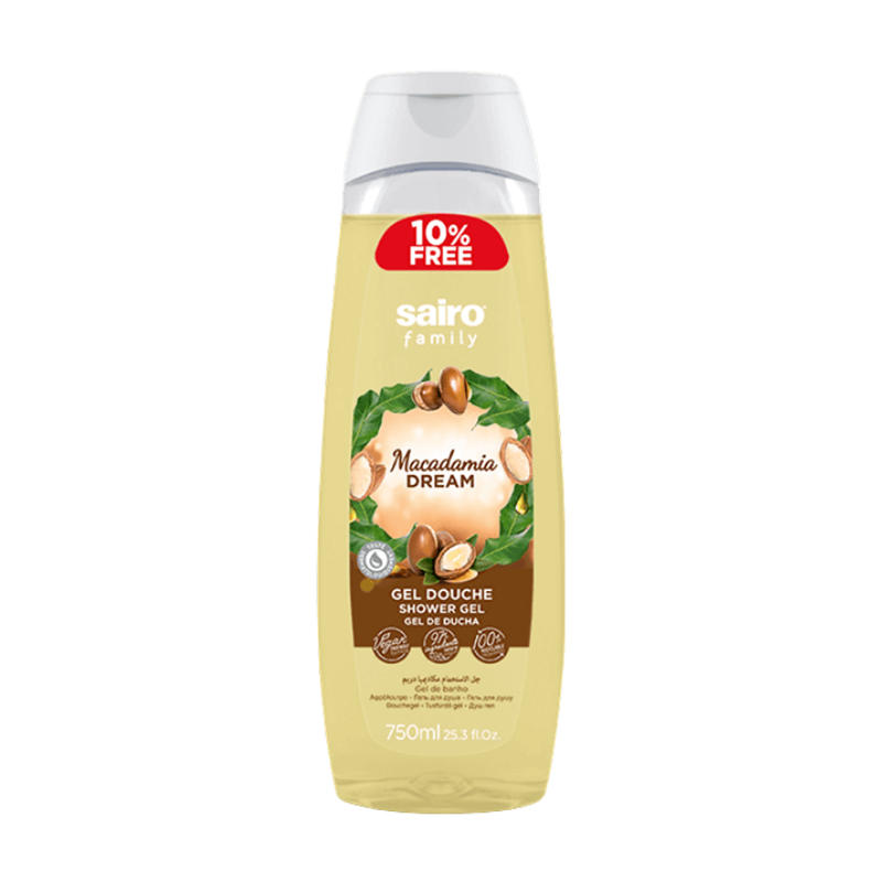 Sairo - Gel Douche Macadamia - 750ml
