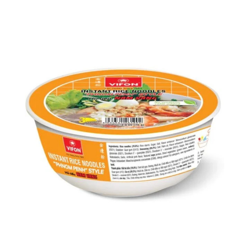 Vifon - Soupe Noodles Riz Crevette - 70g