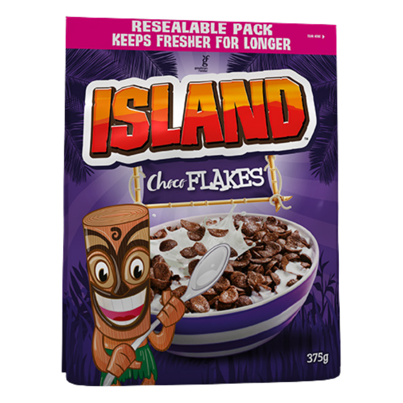 Island - Céréales Choco Flakes - 375G