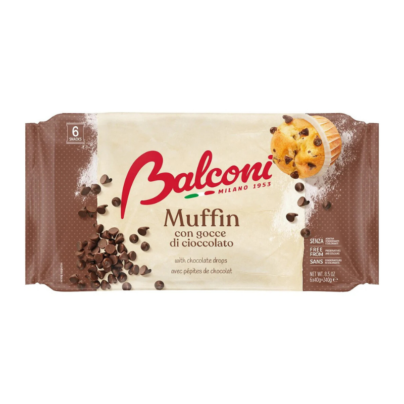 Balconi - Muffin Pepite x6 - 240g