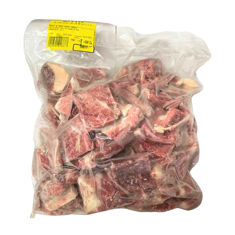 Bourguignon de Boeuf - Surgelés - 1kg