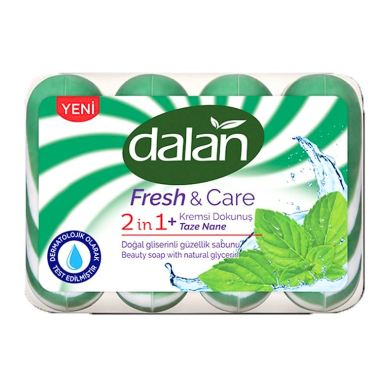 DALAN - Fresh & Care - Menthe - 4x90g 