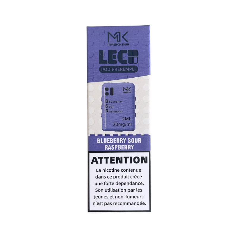 Maskking - LECO POD Blueberry Sour Raspeberry - 2ml