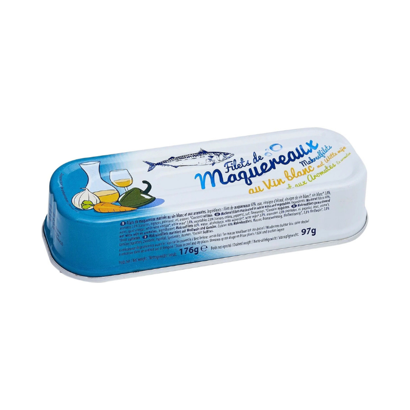 MB - Filet de Maquereaux Vin Blanc - 176g