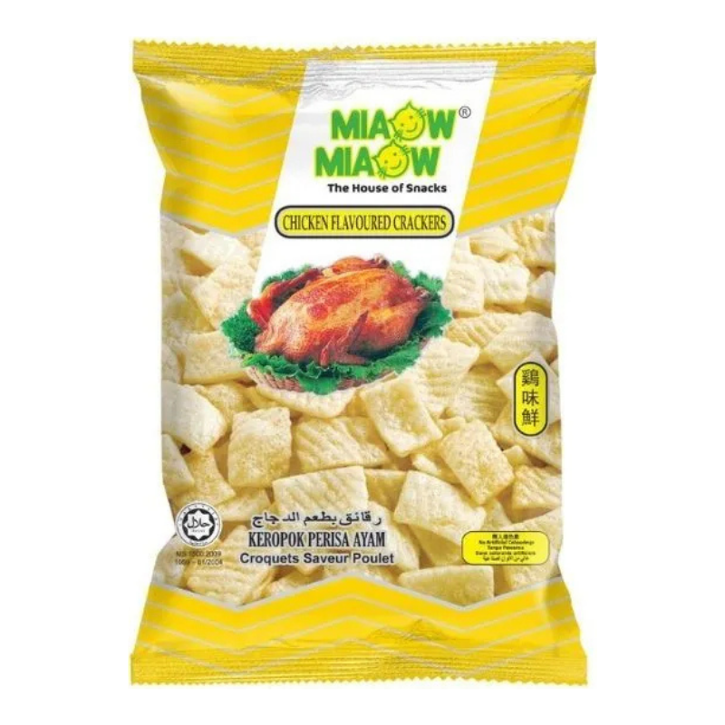 Miaow - Crakers Poulet - 60g