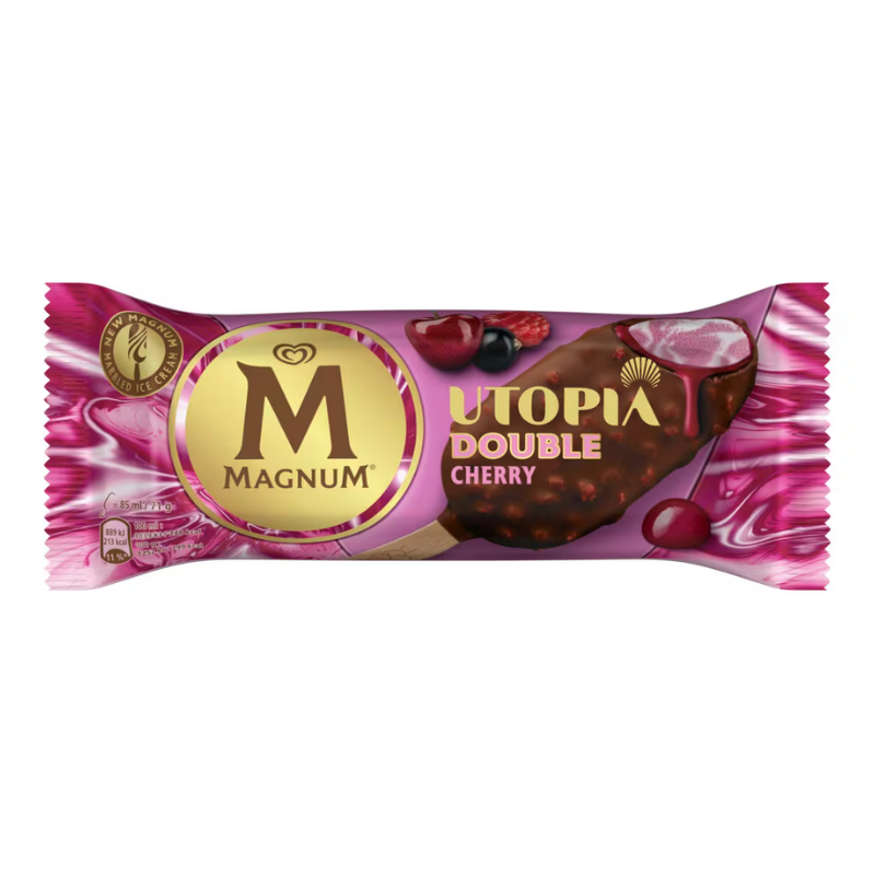 Magnum - Double Cerise Fruits Rouges - 85ml