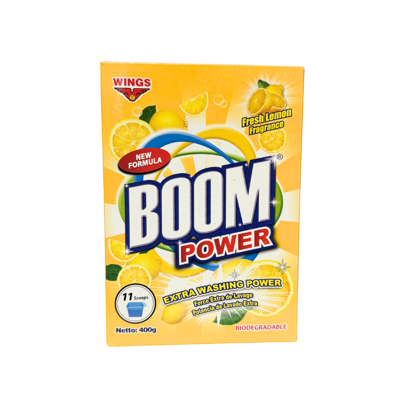 BOOM - Lessive Poudre Citron - 11D