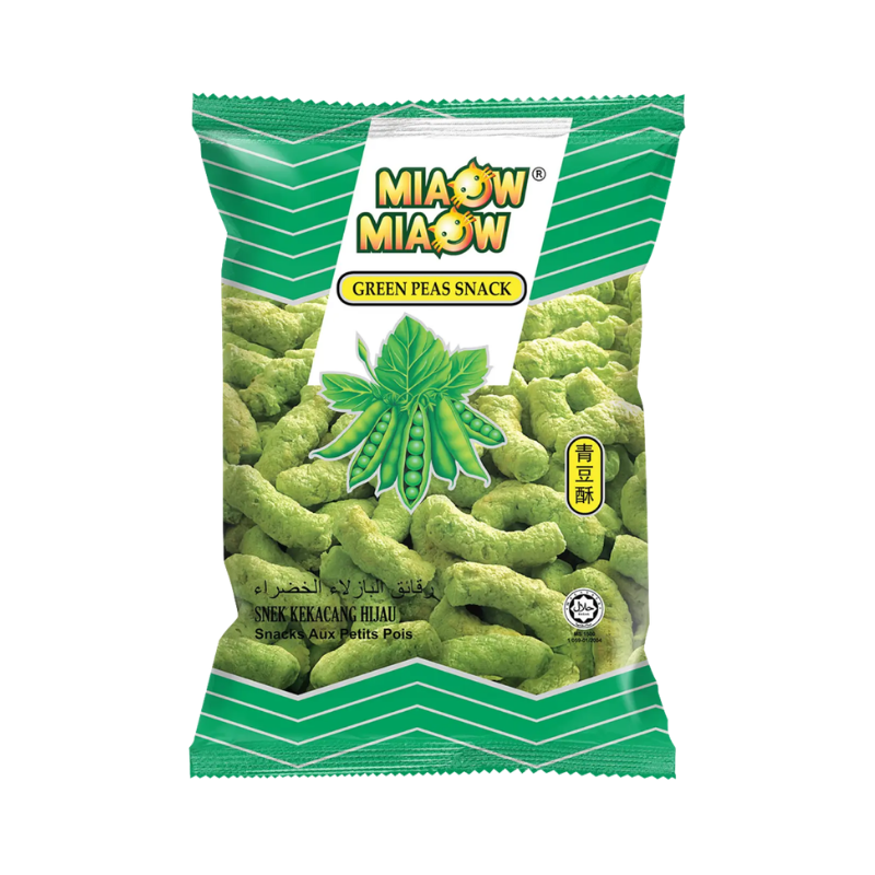 Miaow - Crakers Greens Peas - 60g