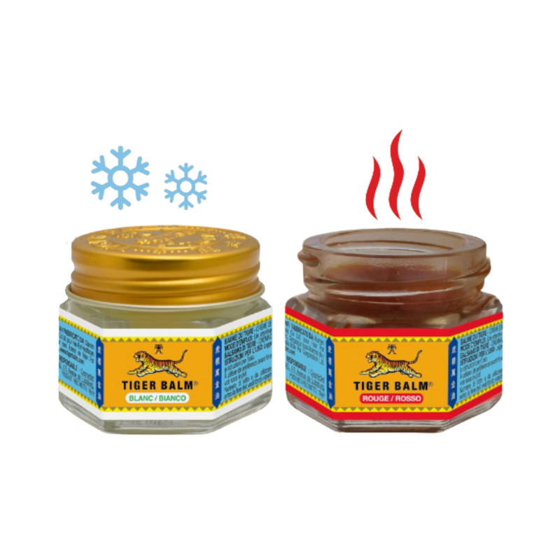 Tiger Balm - Baume du Tigre rouge/blanc - 18,4g