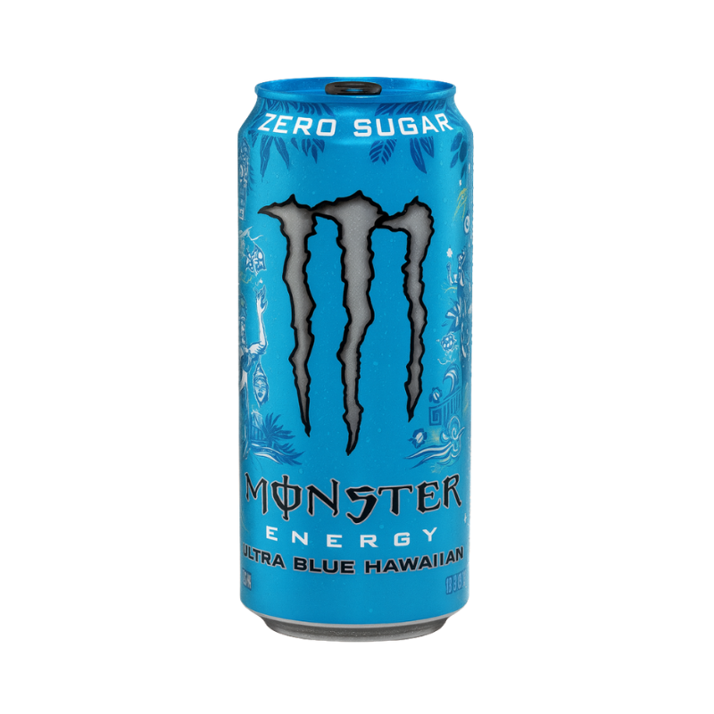 Monster - Boisson Énergisante Blue Hawai - 500ml