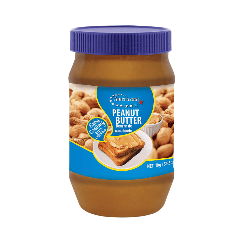 Americana - Beurre de Cacahuète Smooth & Creamy - 375g
