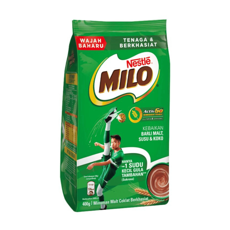 Milo - Chocolat en Poudre - Sachet - 400g