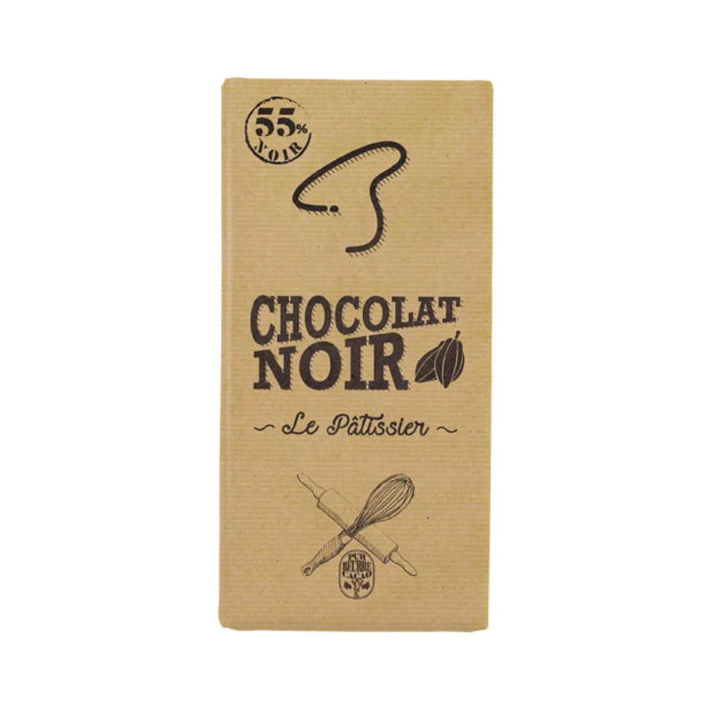 Biscochoc - Chocolat Pâtissier Noir 55% - 200g