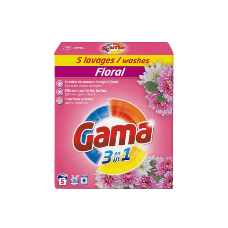 GAMA - Lessive poudre - Floral - 275g