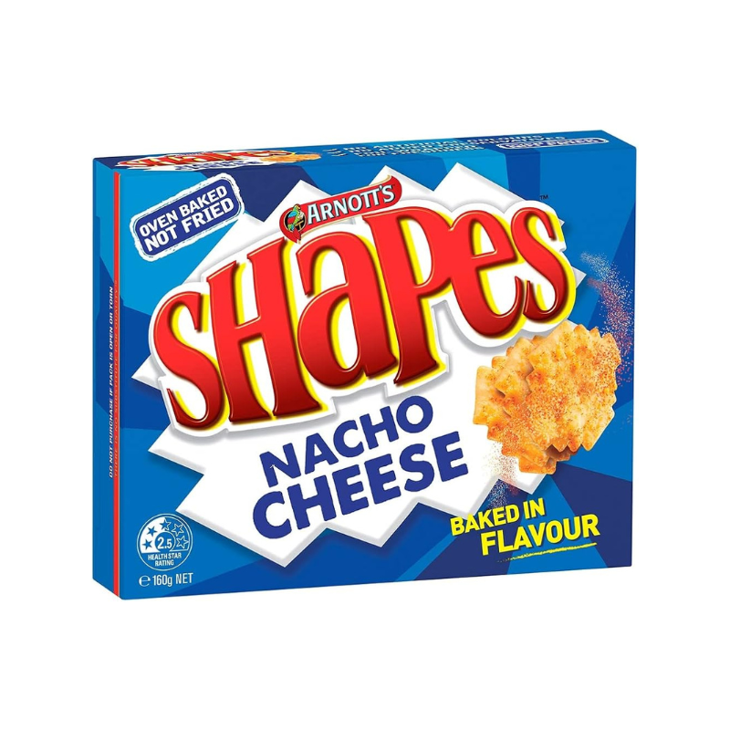 Arnott's - Shapes Nacho Cheese - 175g