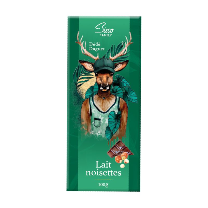Biscochoc - Chocolat Lait Noisettes - 70g