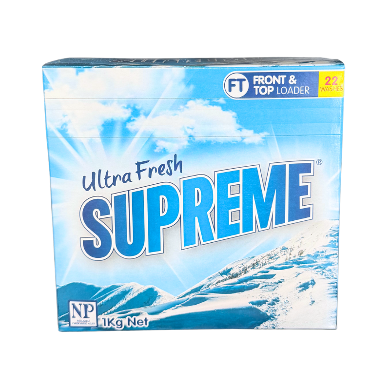 Supreme - Lessive Poudre - Fresh - 1kg