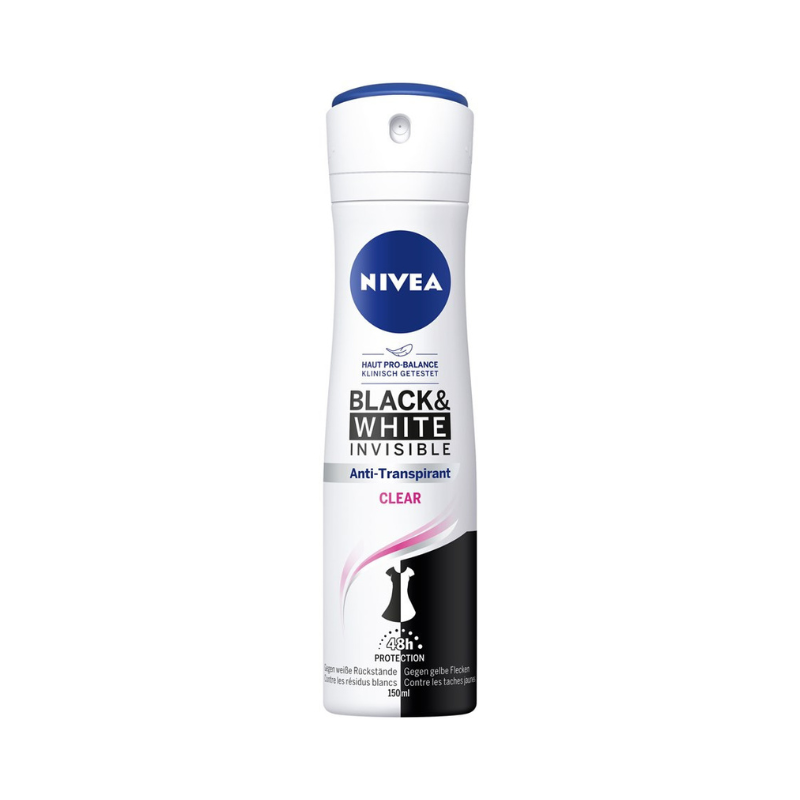 Nivea - Déodorant - Black & White Clear - 200ml