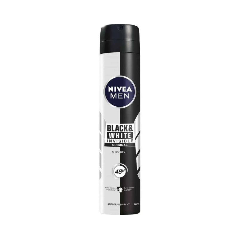 Nivea - Déodorant - Black & White - 200ml