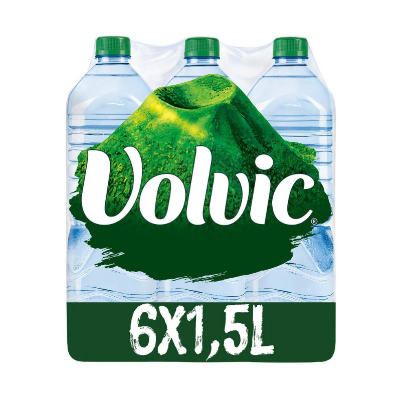 Volvic - Eau plate - Pack x 6 - 1,5L