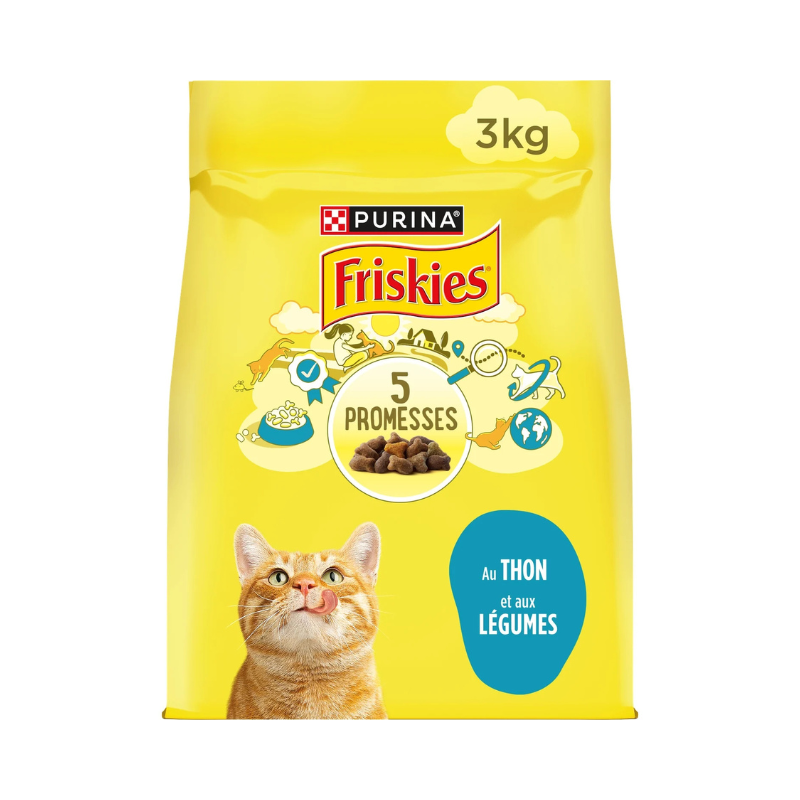 Friskies - Croquettes Colin - 3kg