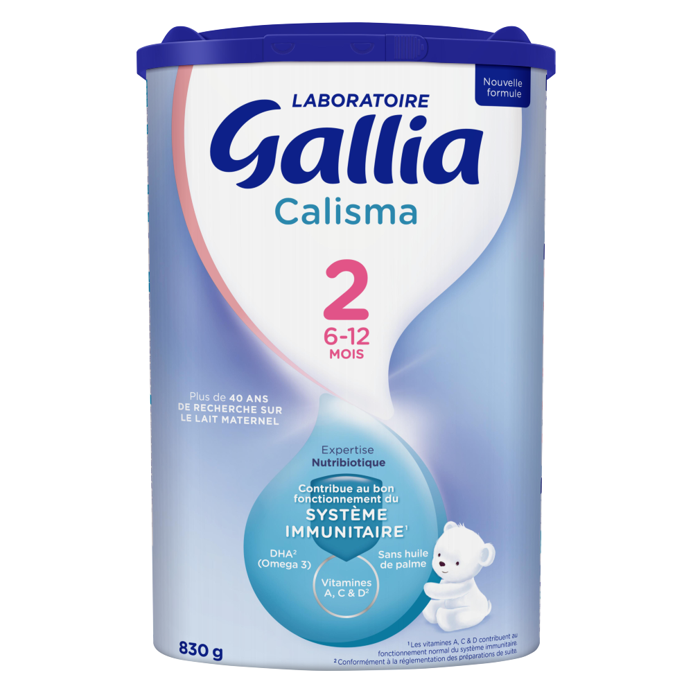 Gallia - Calisma 2ème âge - 6/12 mois - 830g