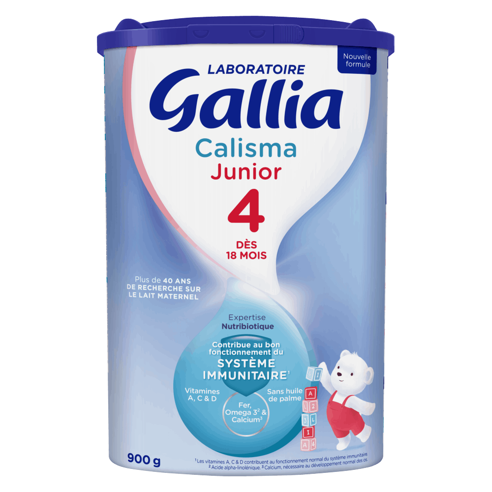 Gallia - Calisma Junior 4ème âge - +18 mois - 830g