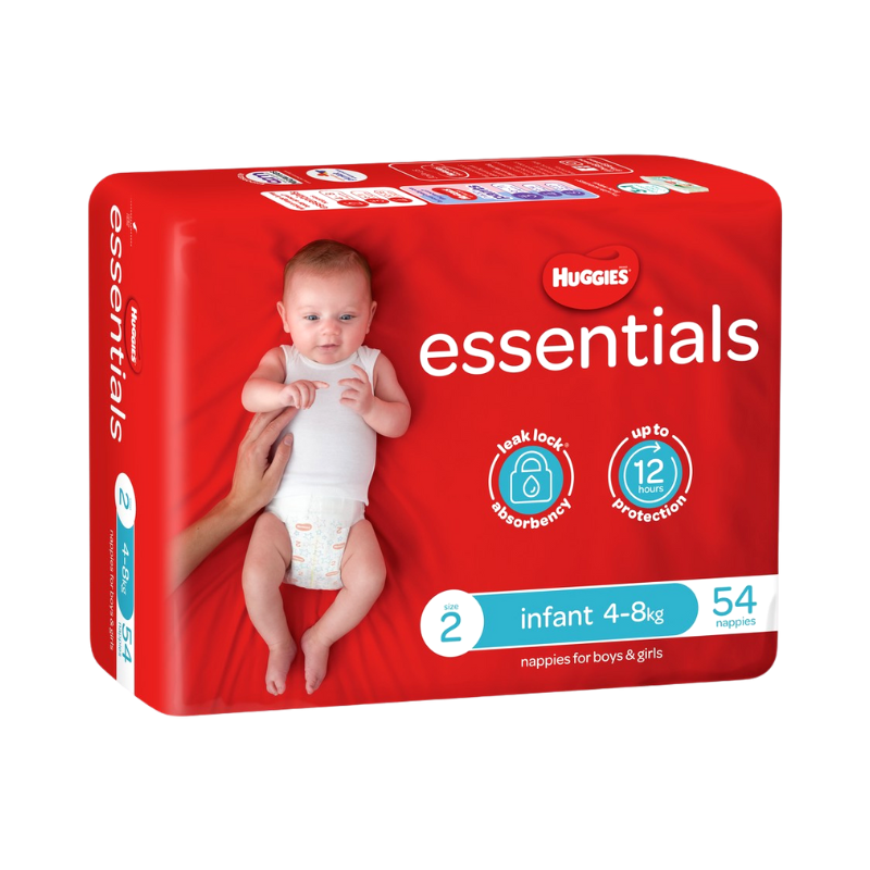 Huggies - Couches S2 - 4/8kg - x54