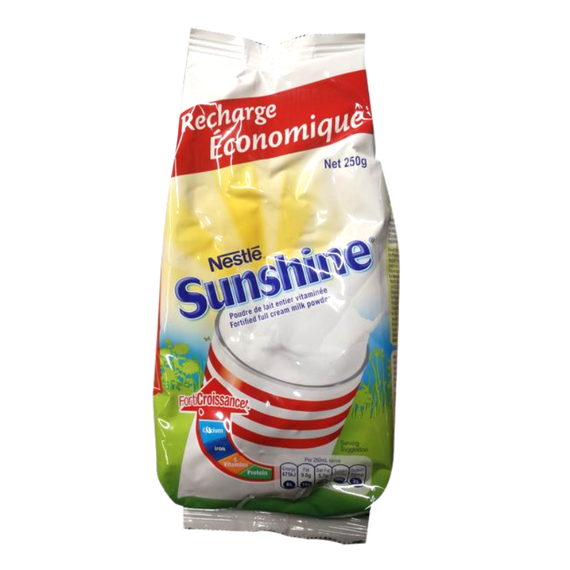 Sunshine - Lait en poudre - Sachet - 250g