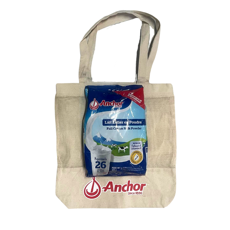 Anchor - Sac + Lait en poudre - Sachet - 800g
