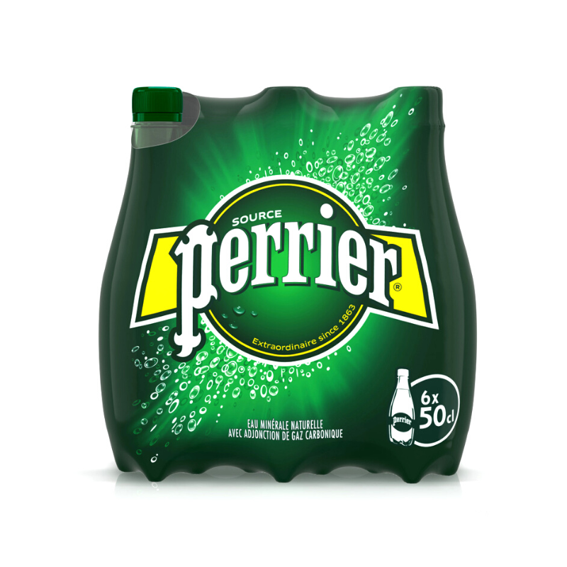 Perrier - Eau Pétillante - 6x50cl