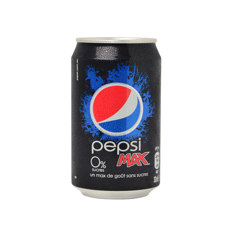Pepsi Max - Original - Canette - 33cl