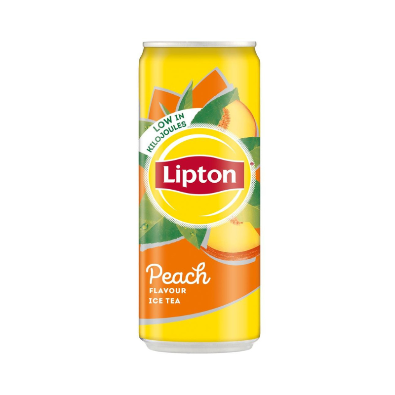Lipton Ice tea - Thé glacée Pêche - Canette - 33cl