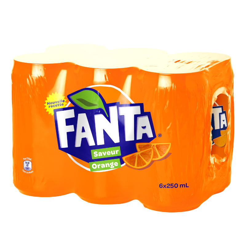 Fanta - Original - Pack x 6 - 25cl