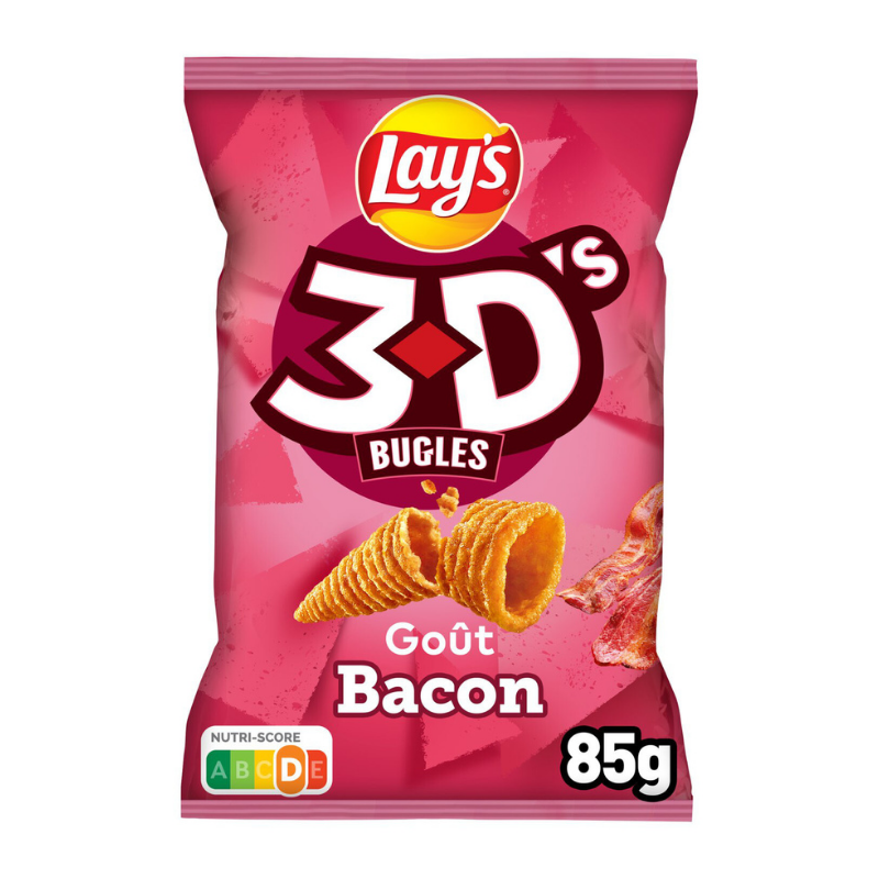 Lay's - Chips 3D'S Bacon - 85g