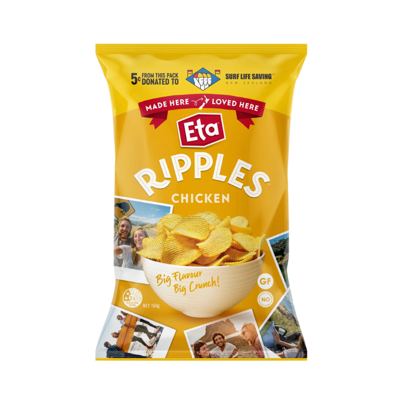 ETA - Chips Ripple Chicken - 150g