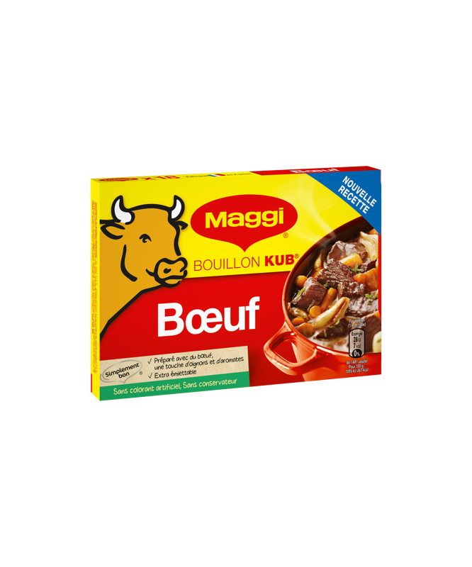 Maggi - Bouillon Kub Boeuf x8 - 80g