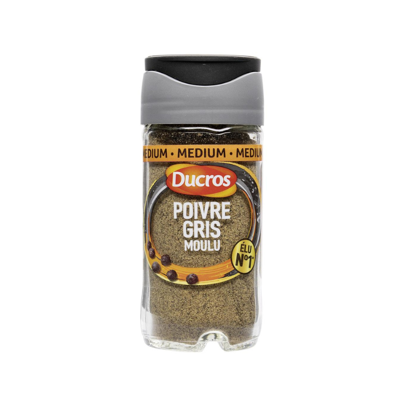 Ducros - Poivre Noir Moulu - 38g