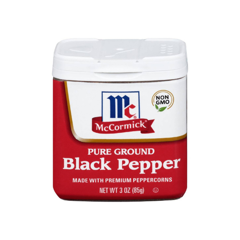 Mc Cormick - Poivre noir moulu - 85g