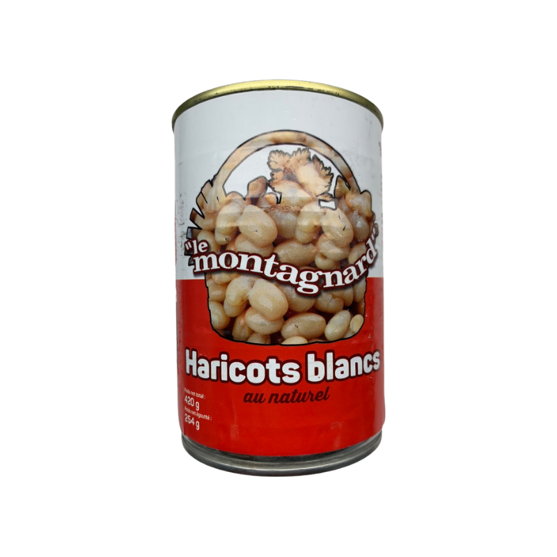 Montagnard - Haricots blancs natures - 420g